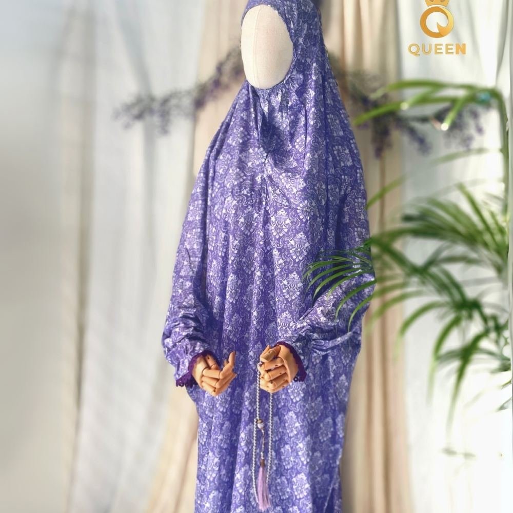 Full Length Salat Khimar (Lavender)