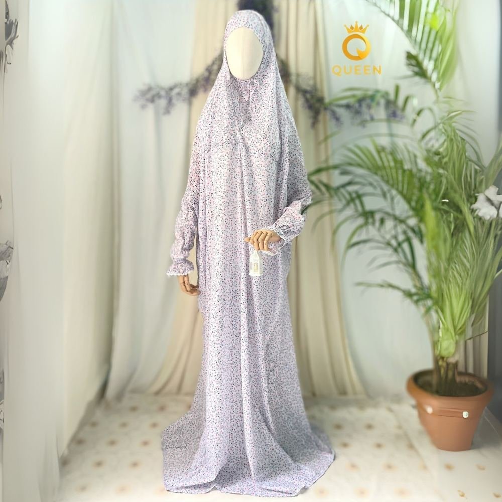 Full Length Salat Khimar (White)